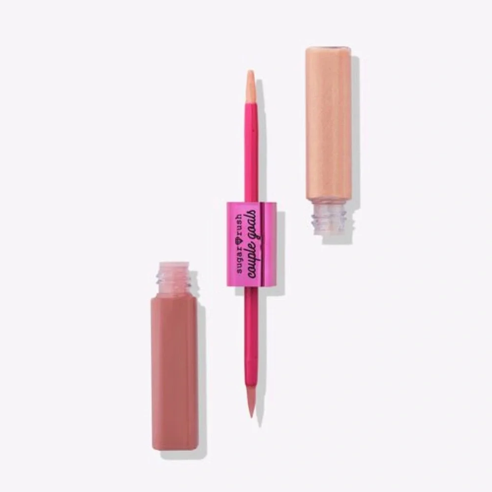 NEW- Tarte Sugar Rush Couple Goals Lip Gloss in Jelly/Donut